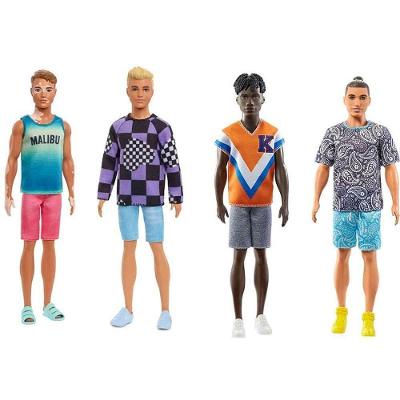 Boneco Ken Fashionistas com Roupas e Sapatos Mattel