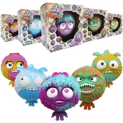 Boneco Splats Head Tie Dye 15cm Esticável Antiestresse Sunny Brinquedos