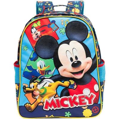 Mochila Infantil Mickey Tamanho g Cobre Zíper Proteção Xeryus