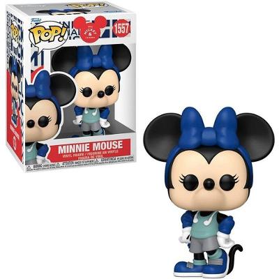 Boneco Funko Pop Minnie Mouse com Roupa de Corrida Disney Candide
