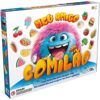 Jogo de Tabuleiro Meu Amigo Comilão Interativo Pais & Filhos