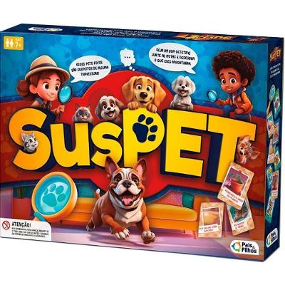 Jogo de Tabuleiro Suspet Detetive Infantil de Dedução Pais & Filhos