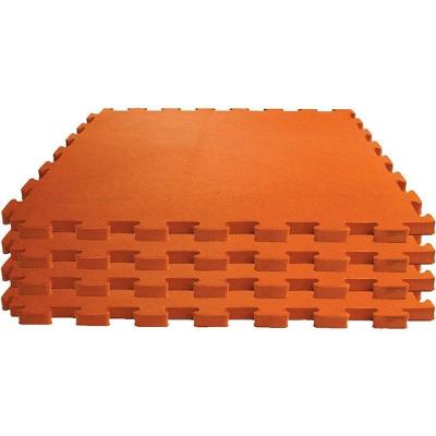 Tatame Evamax EVA 1x1m 10mm Atóxico 4 Placas Cinza