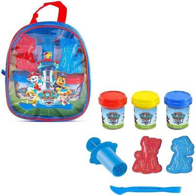 Massa de Modelar Patrulha Canina Bolsa com 3 Potes Sunny Brinquedos