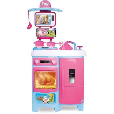 Cozinha de Brinquedo Toy Chef com Acessórios Interativos Samba Toys