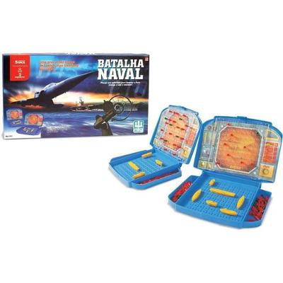 Jogo de Tabuleiro Batalha Naval Estratégia 2 Jogadores Nig Brinquedos