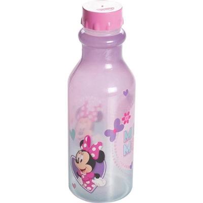 Squeeze Minnie Garrafa Retro 500ML Plástico Livre de BPA Plasútil