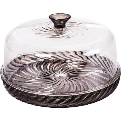 Queijeira Twist A1 BPA Free Plástico Reciclável para Queijos Transparente Plasútil