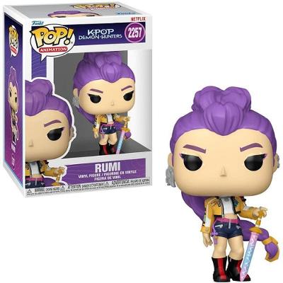 Boneco Funko Pop Rumi K-Pop Demon Hunters POP Animation Vinil Candide