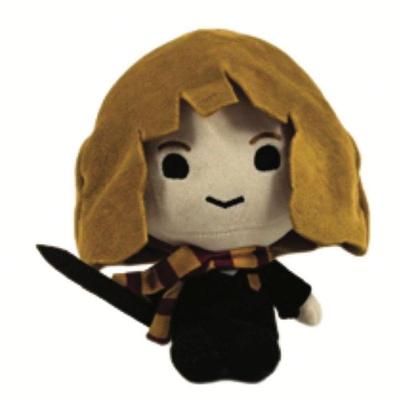 Pelúcia Hermione Granger 33cm Uniforme Grifinória Marrom Candide