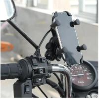 Suporte Celular Moto Garra X Com Carregador Usb Universal - 5