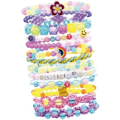 Kit de Miçangas Glamour Beads Estojo Flor Coloridas Toyng