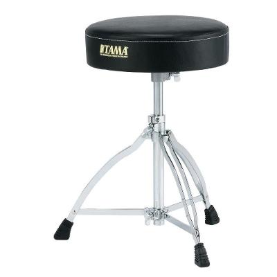 Banco para Bateria Tama HT130 Assento Redondo Ferragens Duplas Tama Drums