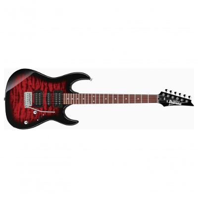 Guitarra Elétrica GRX70QA-TRB 6 Cordas Transparent Red Burst Ibanez