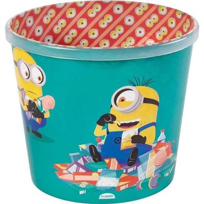 Balde para Pipoca Minions 2,1L Plástico Temático para Cinema Plasútil