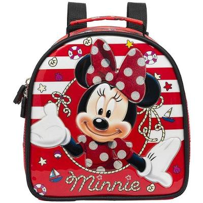 Lancheira Térmica Minnie X Poliéster Estampa Glitter Infantil Xeryus