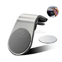 Suporte Adaptador Magnético Veicular Universal Prata - 9