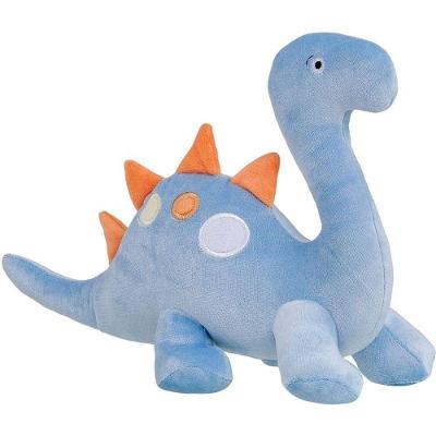 Pelúcia Meus Dinos Zack Dinossauro Azul 40cm Zip