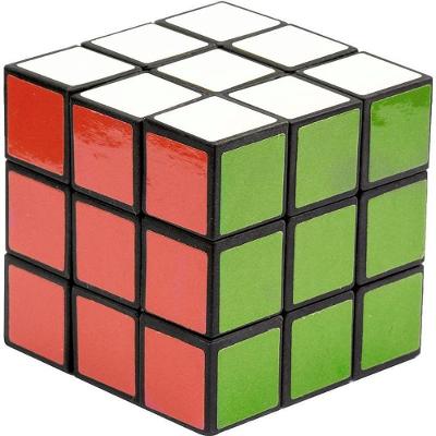 Cubo Mágico Médio 3x3 Cores 6,5cm Habilidades Cognitivas Art Brink