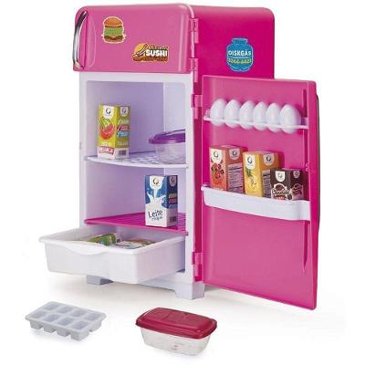 Geladeira Infantil Brincando de Casinha com Acessórios Monte Líbano