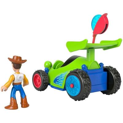 Brinquedo Imaginext Toy Story Wood e Rc Figuras Veículos Mattel