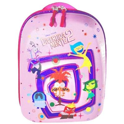 Mochila Infantil Divertidamente Roleta Compacta Poliéster Maxtoy
