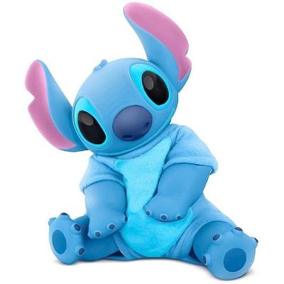 Boneco de Pelúcia Stitch Amor de Filhote 20cm Azul Roma