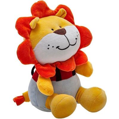 Pelúcia Leão Amigos da Floresta 34cm Plush Macio Antialérgica Zip