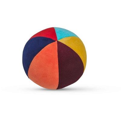 Pelúcia Bola Color 20cm Plush Macio com Estímulo Sensorial Cores Vibrantes Zip