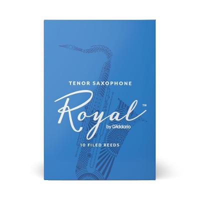 Palheta Sax Tenor Royal RKB1025 Corte Francês Dureza 2.5 10 Unidades DD Woodwinds