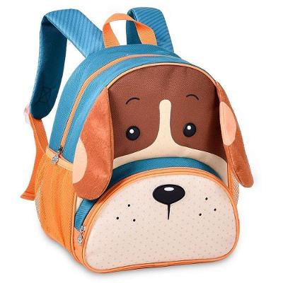 Mochila Infantil Petit Dog 32,5cm Detalhes Pelúcia e Silk Clio