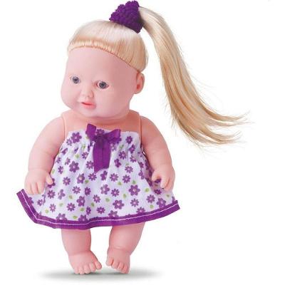 Boneca Little Bee Cabelo 17,5cm Cabelos Macios para Pentear Bee Toys