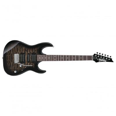 Guitarra Elétrica RG GIO GRX70QA-TKS 6 Cordas Transparent Black Sunburst Ibanez