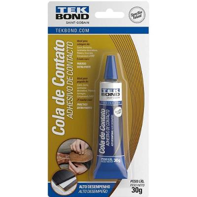Cola de Contato Alta Resistência Neoprene 30G Tekbond