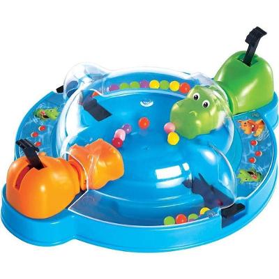 Brinquedo Papa Bolinhas Hipopótamo Alavanca Coordenacao Motora Art Brink