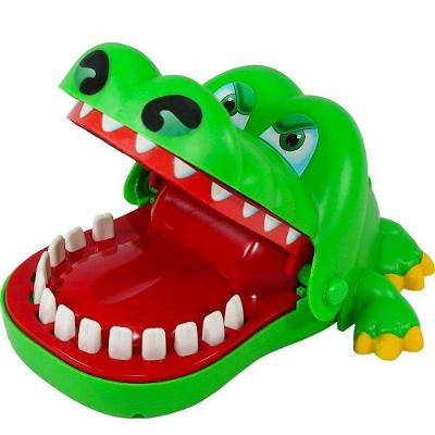 Brinquedo Crocodilo Dentista Jogo de Ação e Suspense Polibrinq