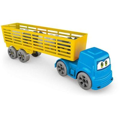 Brinquedo Carreta Boiadeiro II REF 225 com 4 Bois Plástico GGB Plast