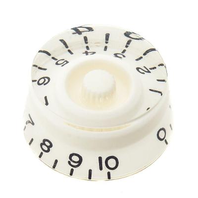 Kit 4 Knobs para Guitarra KLC-WH ABS Branco Spirit