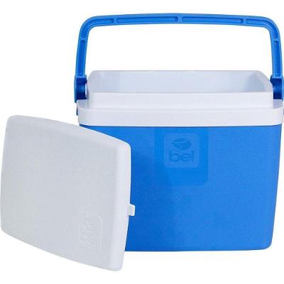 Caixa Térmica 6L com Alça e Suporte Azul Belfix