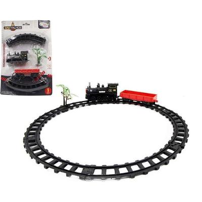 Locomotiva de Brinquedo Ferrorama Floresta 17cm 9 Peças Wellmix