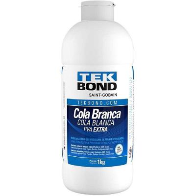 Cola PVA Extra Alta Resistência Branca 1kg Tekbond