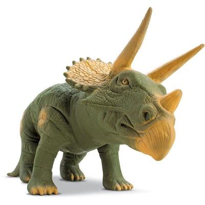 Dinossauro Triceratops Dinopark Design Realista Plástico Bee Toys
