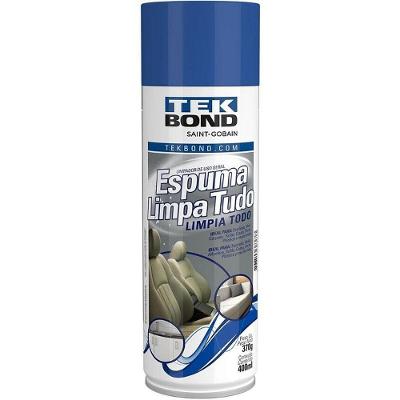 Espuma Multiuso Aerossol Limpa Tudo a Seco 370G-400ML Tekbond