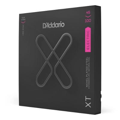 Encordoamento para Baixo 4 Cordas Revestido XTB45100 XT Nickel D'Addario