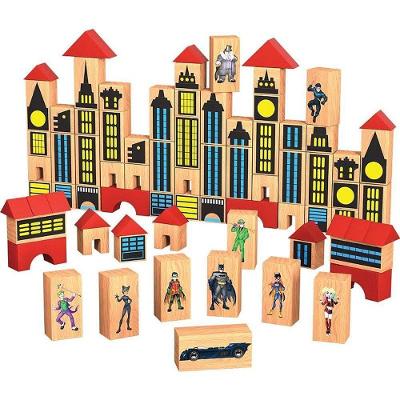 Brinquedo Pedagógico Pequeno Engenheiro Batman DC Madeira GGB Plast