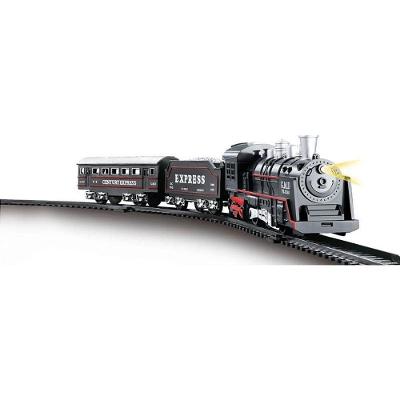 Pista de Trem Locomotiva com Luz e Som Oval 67,5cm DM Toys