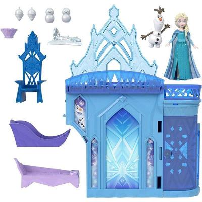 Boneca e Playset Frozen Mini Palácio de Gelo com Elsa e Olaf Mattel
