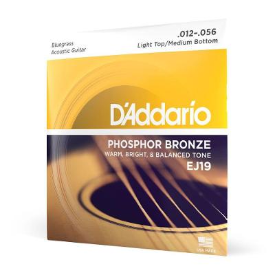 Encordoamento para Violão EJ19 Phosphor Bronze 12-56 D'Addario