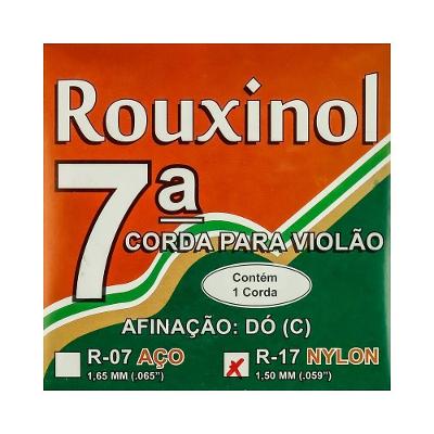 Corda Avulsa para Violão Nylon 7 Dó Tensão Normal R17 Rouxinol