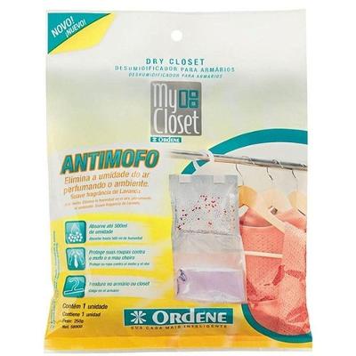 Desumidificador Antimofo Dry Closet Lavanda Cristais Absorventes 500ML Ordene